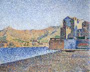 Paul Signac, town beach collioure opus